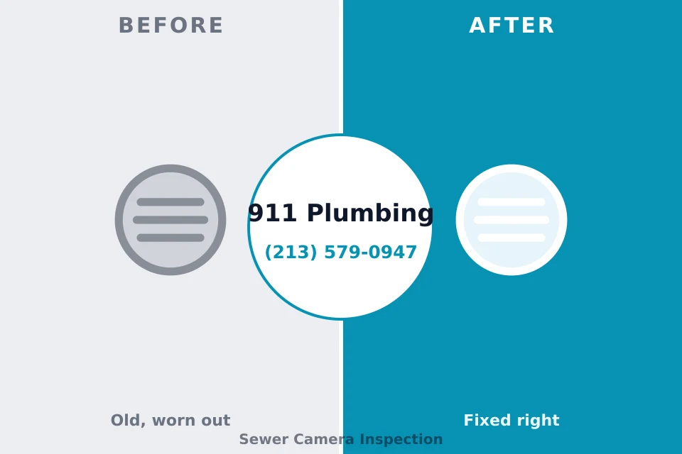 Before and after: plumbing company Elk Point, SD